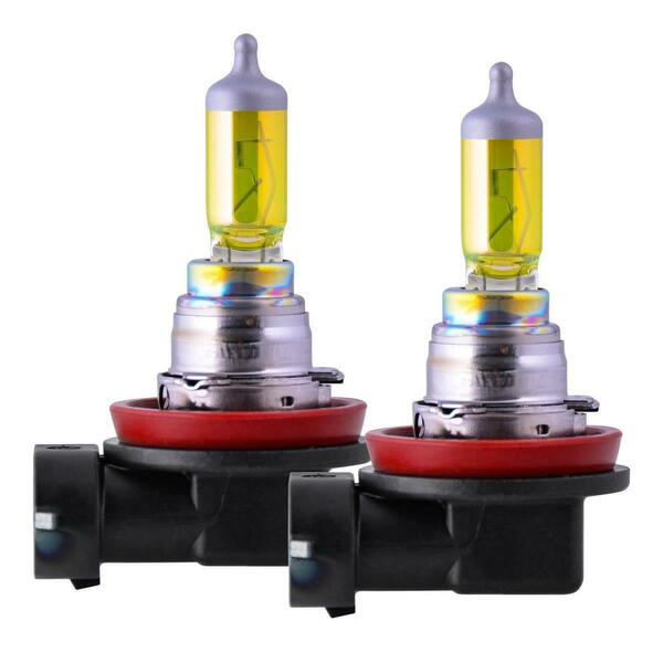 Piaa 12V 19W Solar Yellow H16 Light Bulb, 2PK P27-2213416